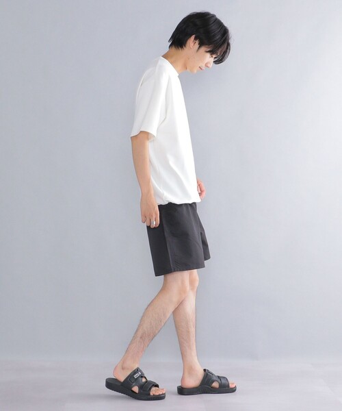 SHIPS（シップス）の「*SHIPS: NASHIJI リラックスフィット ドローストリング Tシャツ（Tシャツ/カットソー・メンズ・ホワイト/ダークグレー/ブラック/ベージュ・SMALL/MEDIUM/LARGE）」の11枚目の写真
