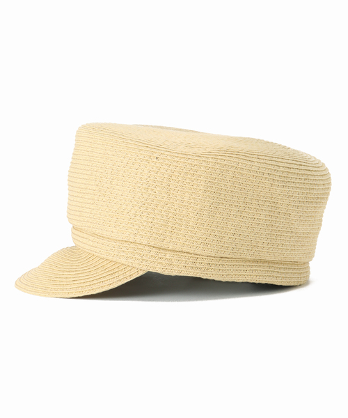 B.C STOCK（ベーセーストック）の「ペーパーキャスケット（キャスケット・レディース・ブラック/ベージュ・FREE）」の7枚目の写真