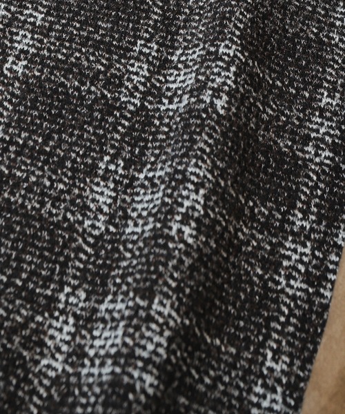 MEN'S BIGI(メンズビギ)の「杢ジャガードニットプリントカットソー(Tシャツ/カットソー・メンズ・ブラウン/ブラック・01/02/03)」の5枚目の写真