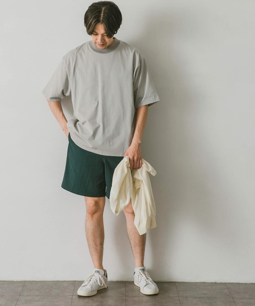 URBAN RESEARCH DOORS(アーバンリサーチドアーズ)の「URDナイロンイージーショーツ(その他パンツ・メンズ・ブラック/ネイビー/グレー/グリーン・MEDIUM/LARGE)」の15枚目の写真