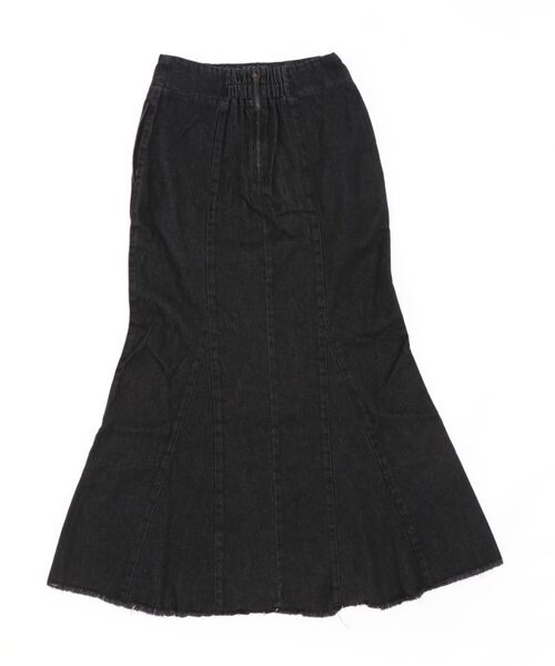 ulu（ウル）の「Mermaid denim skirt（デニムスカート・レディース・ブラック・FREE）」の13枚目の写真