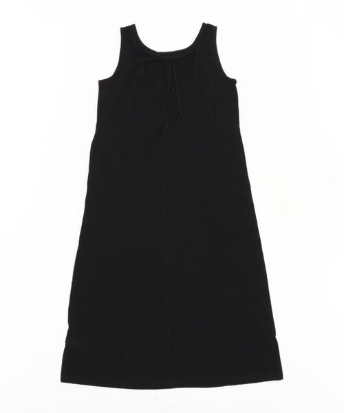 VENCEEXCHANGE（ヴァンスエクスチェンジ）の「バックリボンノースリーブワンピ（ワンピース・レディース・ベージュ/ブラック・FREE）」の3枚目の写真
