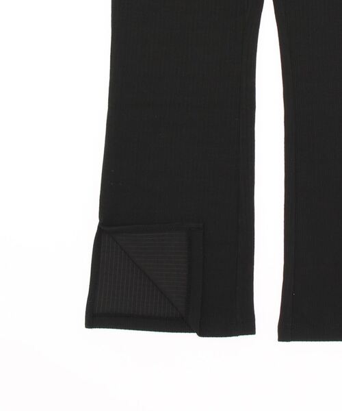 Lugnoncure（ルノンキュール）の「ストライプカットリブパンツ（その他パンツ・レディース・ブラウン/ベージュ/ブラック・ﾌﾘ-）」の5枚目の写真