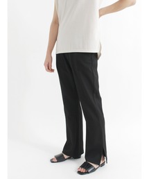 Lugnoncure | ストライプカットリブパンツ(その他パンツ)