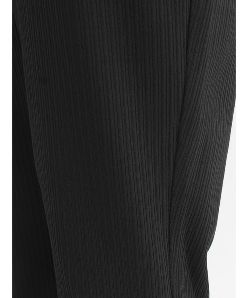 Lugnoncure（ルノンキュール）の「ストライプカットリブパンツ（その他パンツ・レディース・ブラウン/ベージュ/ブラック・ﾌﾘ-）」の15枚目の写真