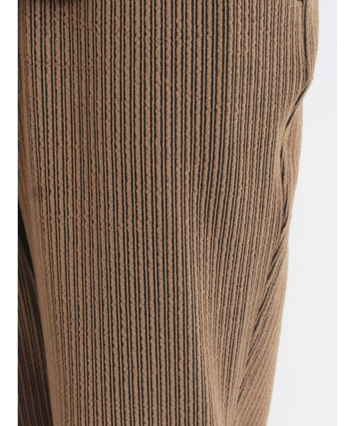 Lugnoncure（ルノンキュール）の「ストライプカットリブパンツ（その他パンツ・レディース・ブラウン/ベージュ/ブラック・ﾌﾘ-）」の17枚目の写真