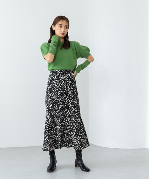 fifth(フィフス)の「レオパードマーメイドスカート(スカート・レディース・ホワイト/ブラック・M)」の18枚目の写真