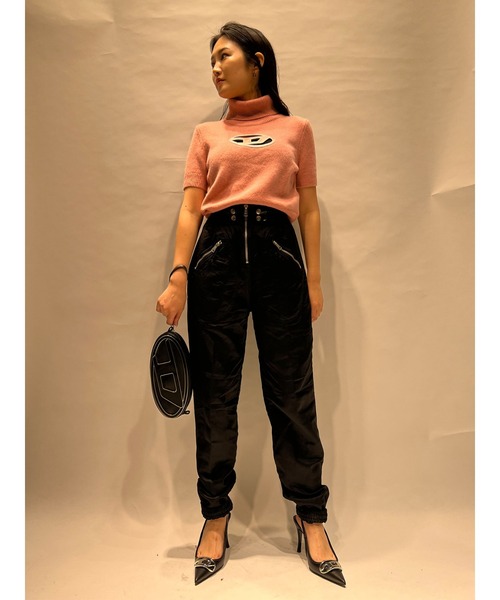 DIESEL（ディーゼル）の「レディース カーゴパンツ サテン（カーゴパンツ・レディース・グレー/ブラック・MEDIUM/LARGE/SMALL/X-SMALL）」の4枚目の写真