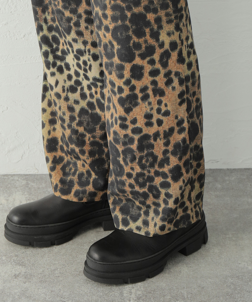 JOURNAL STANDARD ジャーナルスタンダードレオパード ツイルパンツ 追加》ツイル タックパンツ（その他パンツ）｜JOURNAL STANDARD