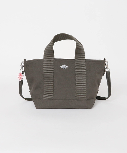 DANTON（ダントン）の「DANTON　2WAY TOTE BAG（トートバッグ・レディース・ライトグレー/グレー/レッド・FREE）」の2枚目の写真