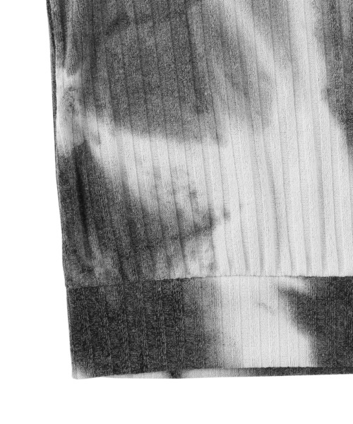 Figments（フィグメンツ）の「タイダイ柄ベスト（ベスト・レディース・グレー/オレンジ・FREE）」の4枚目の写真