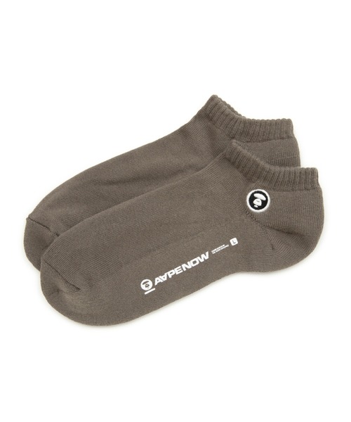 AAPE BY A BATHING APE（エーエイプバイアベイシングエイプ）の「AAPE NOW SOCKS S（ソックス/靴下・メンズ・ブラック/アイボリー/ベージュ系その他7/グリーン系その他5・LARGE/SMALL）」の21枚目の写真