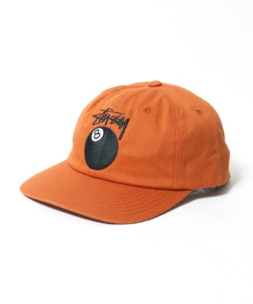 STUSSY（ステューシー）の「STUSSY/ステューシー STOCK 8 BALL LOW PRO CAP キャップ（キャップ・メンズ・オレンジ/グレー・FREE）」の5枚目の写真