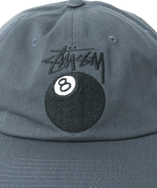 STUSSY（ステューシー）の「STUSSY/ステューシー STOCK 8 BALL LOW PRO CAP キャップ（キャップ・メンズ・オレンジ/グレー・FREE）」の4枚目の写真