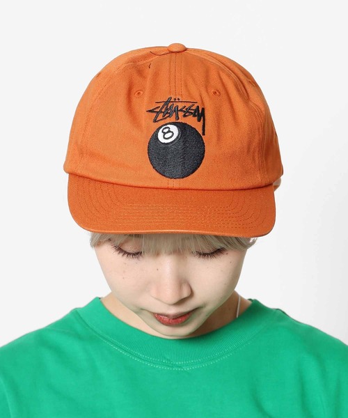 STUSSY（ステューシー）の「STUSSY/ステューシー STOCK 8 BALL LOW PRO CAP キャップ（キャップ・メンズ・オレンジ/グレー・FREE）」の17枚目の写真