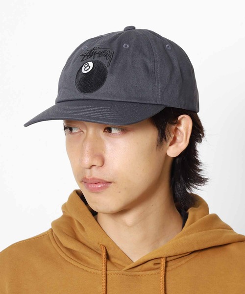 STUSSY（ステューシー）の「STUSSY/ステューシー STOCK 8 BALL LOW PRO CAP キャップ（キャップ・メンズ・オレンジ/グレー・FREE）」の18枚目の写真