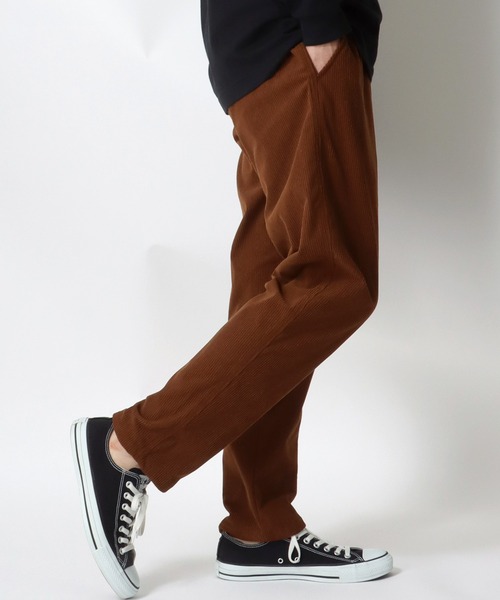 GERRY(ジェリー)の「GERRY/ジェリー コーデュロイ クライミング ルーズテイパードパンツ/バルーンパンツ/キャンプパンツ/イージーパンツ(チノパンツ・メンズ・ブラック/ブラウン/ベージュ/オリーブ・M/L/LL)」の3枚目の写真