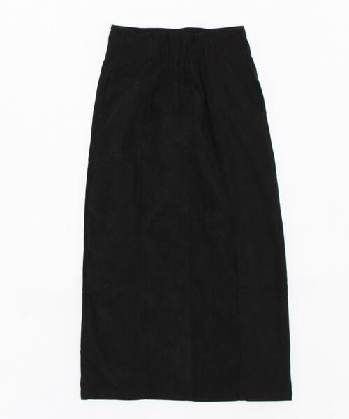 KOBE LETTUCE（コウベレタス）の「起毛ツイルフロントスリットナロースカート（スカート・レディース・ブラック/ホワイト系/ベージュ・FREE）」の13枚目の写真