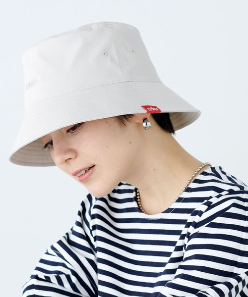 セール】【EDWIN】ロゴ刺繍バケットハット（ハット）｜EDWIN