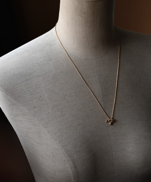 【ombre bijoux/オンブル ビジュー】フリンジネックレス(K18gp)（ネックレス）｜ombre bijoux（オンブルビジュー）