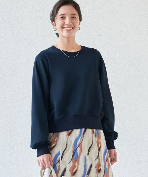 ＜エッセンシャルアイテム＞ウラケプルオーバーカットソー-吸水速乾・UVカット-