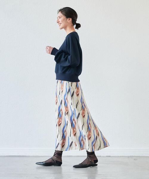 ＜エッセンシャルアイテム＞ウラケプルオーバーカットソー-吸水速乾・UVカット-