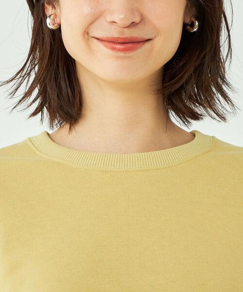 ＜エッセンシャルアイテム＞ウラケプルオーバーカットソー-吸水速乾・UVカット-