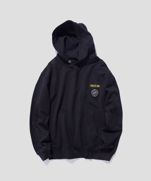 th products(ティーエイチプロダクト)の「【th products / ティーエイチプロダクツ】Hoodie pray / フーディプレイ(パーカー・メンズ・ブラック・2/1)」の1枚目の写真