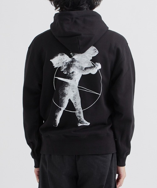 th products(ティーエイチプロダクト)の「【th products / ティーエイチプロダクツ】Hoodie pray / フーディプレイ(パーカー・メンズ・ブラック・2/1)」の13枚目の写真