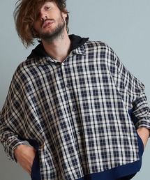 セール】【NO ID.】Dolman Sleeve Double Breasted Jacket / ドルマン 