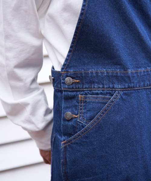 CIAOPANIC（チャオパニック）の「【CONES BOSS × CIAOPANIC】ビッグオーバーオール（サロペット/オーバーオール・レディース・オフホワイト/ブルー/ネイビー・MEDIUM/LARGE）」の11枚目の写真