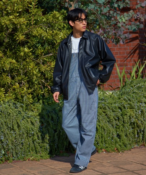 CIAOPANIC（チャオパニック）の「【CONES BOSS × CIAOPANIC】ビッグオーバーオール（サロペット/オーバーオール・レディース・オフホワイト/ブルー/ネイビー・MEDIUM/LARGE）」の14枚目の写真