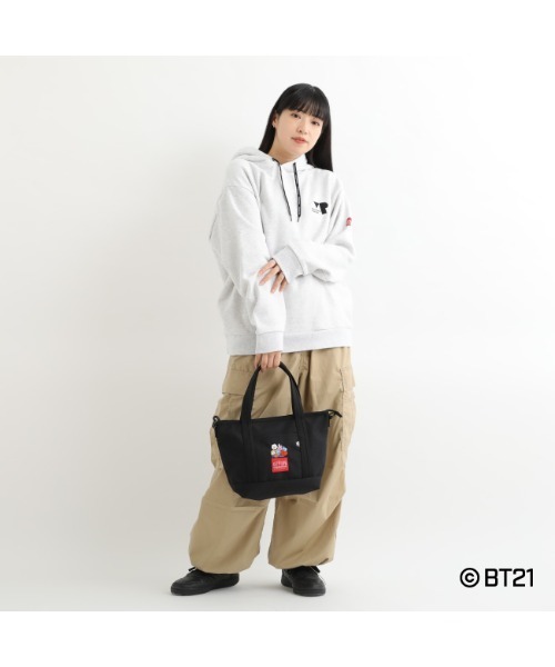 Manhattan Portage（マンハッタンポーテージ）の「Rego Tote Bag BT21（トートバッグ・レディース・ブラック・SMALL）」の11枚目の写真