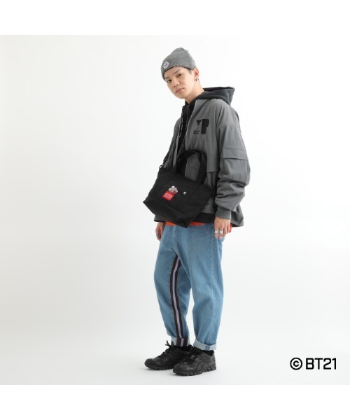 Manhattan Portage（マンハッタンポーテージ）の「Rego Tote Bag BT21（トートバッグ・レディース・ブラック・SMALL）」の13枚目の写真