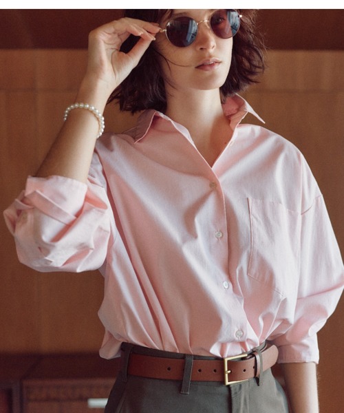 Mila Owen（ミラオーウェン）の「ラウンドスリムフレームサングラス（サングラス・レディース・ブラック/ベージュ・FREE）」の11枚目の写真