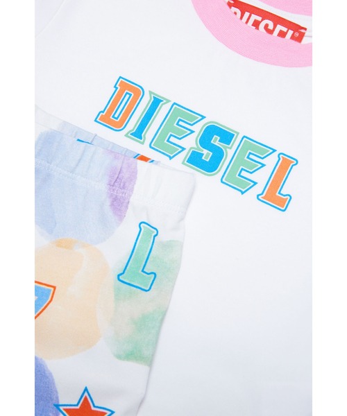 DIESEL（ディーゼル）の「ベビー セットアップ ロゴ（その他ベビー用品・キッズ・ピンク/ブルー・12M/9M）」の4枚目の写真