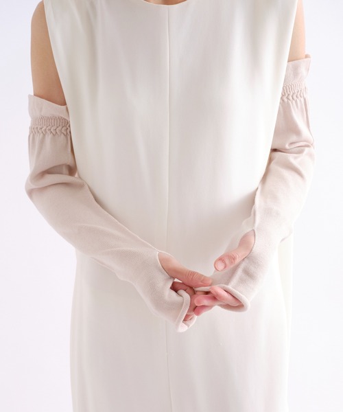 BIRTHDAY BAR（バースデイバー）の「UV保湿 アームカバー（アームカバー・レディース・ベージュ/ブラック・フリー）」の8枚目の写真