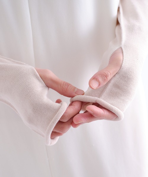 BIRTHDAY BAR（バースデイバー）の「UV保湿 アームカバー（アームカバー・レディース・ベージュ/ブラック・フリー）」の9枚目の写真