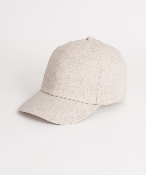 ikka(イッカ)の「ベーシックキャップ(キャップ・レディース・ネイビー/ベージュ/キャメル/ブラック/オフホワイト・FREE)」の2枚目の写真