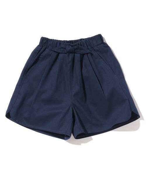 SHOO・LA・RUE(シューラルー)の「◆ウエストリボンショートパンツ(その他パンツ・キッズ・ブラック/ライトベージュ/ネイビー・11/13/12/14)」の3枚目の写真