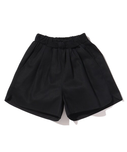 SHOO・LA・RUE(シューラルー)の「◆ウエストリボンショートパンツ(その他パンツ・キッズ・ブラック/ライトベージュ/ネイビー・11/13/12/14)」の2枚目の写真