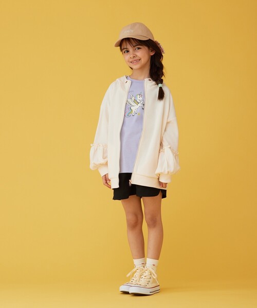 SHOO・LA・RUE(シューラルー)の「◆ウエストリボンショートパンツ(その他パンツ・キッズ・ブラック/ライトベージュ/ネイビー・11/13/12/14)」の17枚目の写真