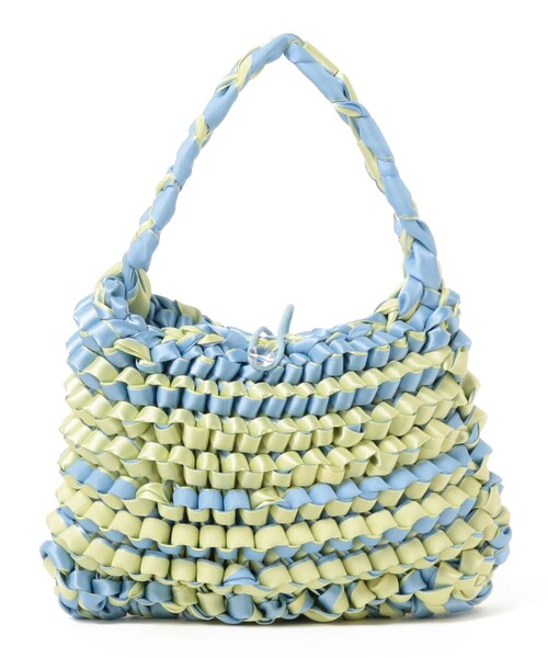 Ray BEAMS（レイビームス）の「Ray BEAMS / サテン リボン バッグ（ハンドバッグ・レディース・ライトブルー/その他・ONE SIZE）」の16枚目の写真