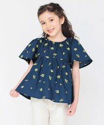 BRANSHES | 【ペア/お揃い】ミモザ刺繍チュニック(チュニック)