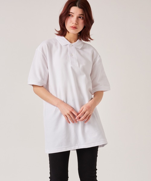Printstar(プリントスター)の「【Printstar】UVカット 5.8オンス T/Cポロシャツ 00141(ポロシャツ・レディース・ネイビー/ブラック/ホワイト/ピンク/レッド/ロイヤルブルー/サックスブルー/グレー/ターコイズブルー/オレンジ/イエロー・S/LL/M/L)」の20枚目の写真