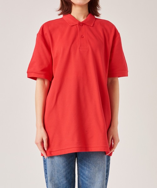 Printstar(プリントスター)の「【Printstar】UVカット 5.8オンス T/Cポロシャツ 00141(ポロシャツ・レディース・ネイビー/ブラック/ホワイト/ピンク/レッド/ロイヤルブルー/サックスブルー/グレー/ターコイズブルー/オレンジ/イエロー・S/LL/M/L)」の16枚目の写真