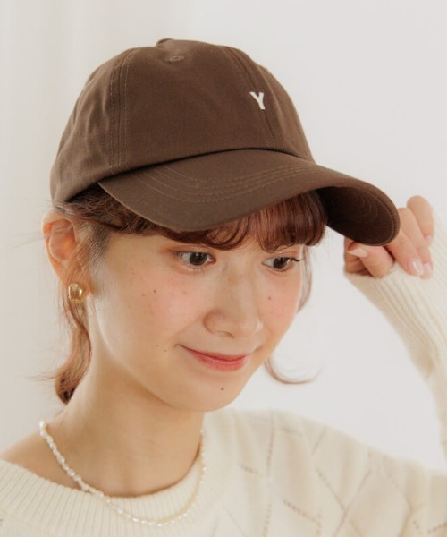 花柄リボン付きワークキャップ セール】 花柄リボンキャップ （キャップ）｜any FAM