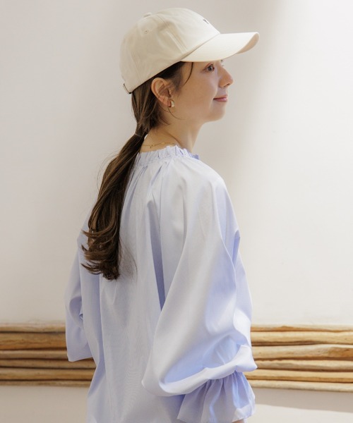 flower(フラワー)の「リトルワイキャップ(キャップ・レディース・アイボリー/ブラウン・FREE)」の16枚目の写真