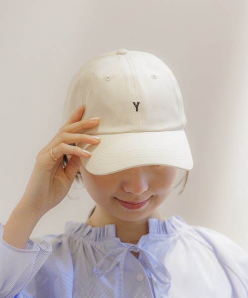 flower(フラワー)の「リトルワイキャップ(キャップ・レディース・アイボリー/ブラウン・FREE)」の3枚目の写真
