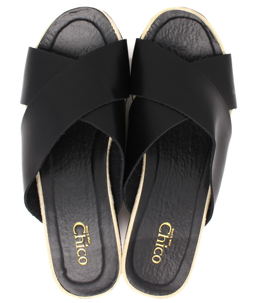 Chico（チコ）の「クロス厚底サンダル（サンダル・レディース・ホワイト/ブラック/シルバー・SMALL/LARGE/MEDIUM）」の11枚目の写真